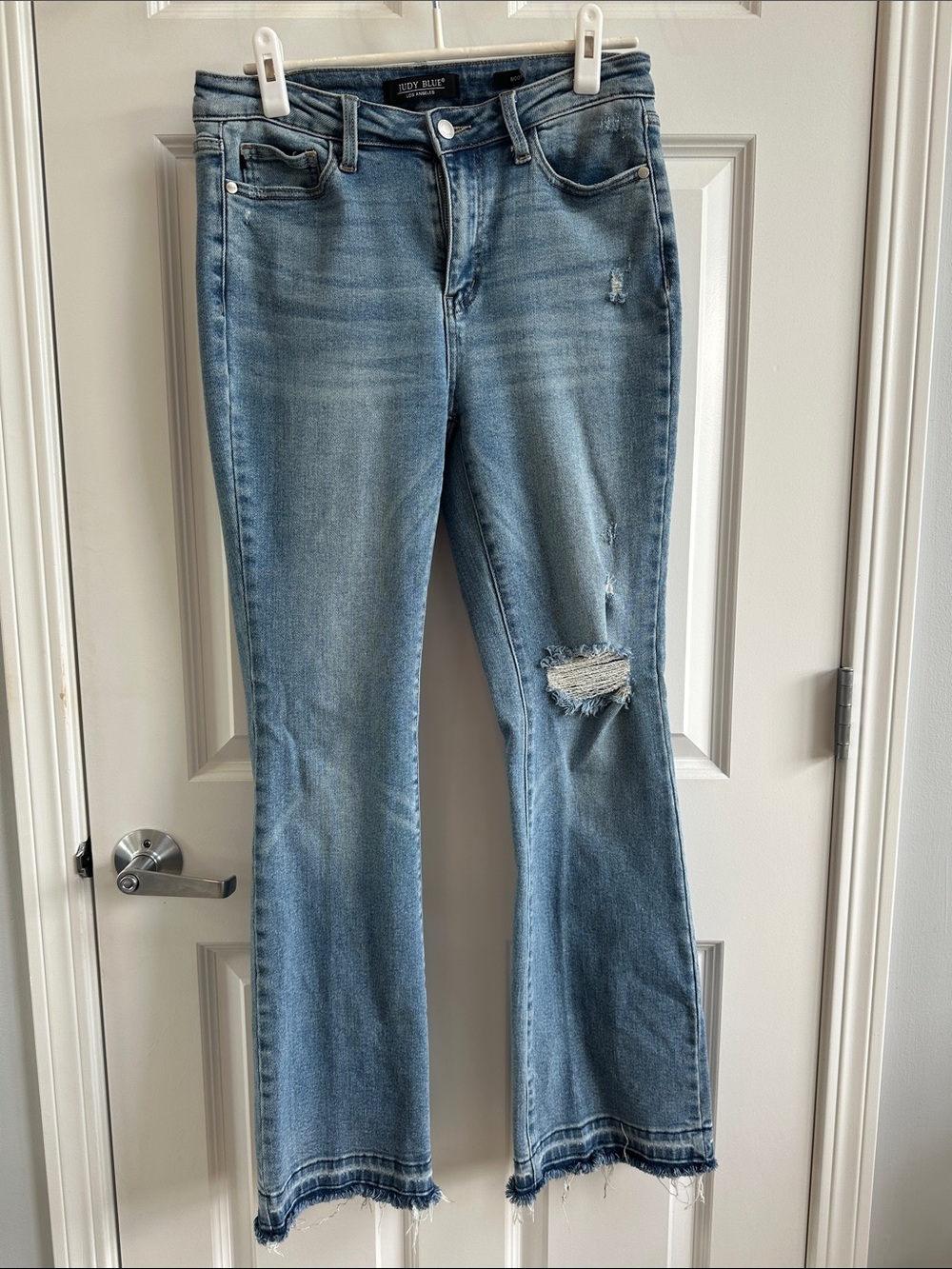 Judy Blue Distressed Bootcut Jeans